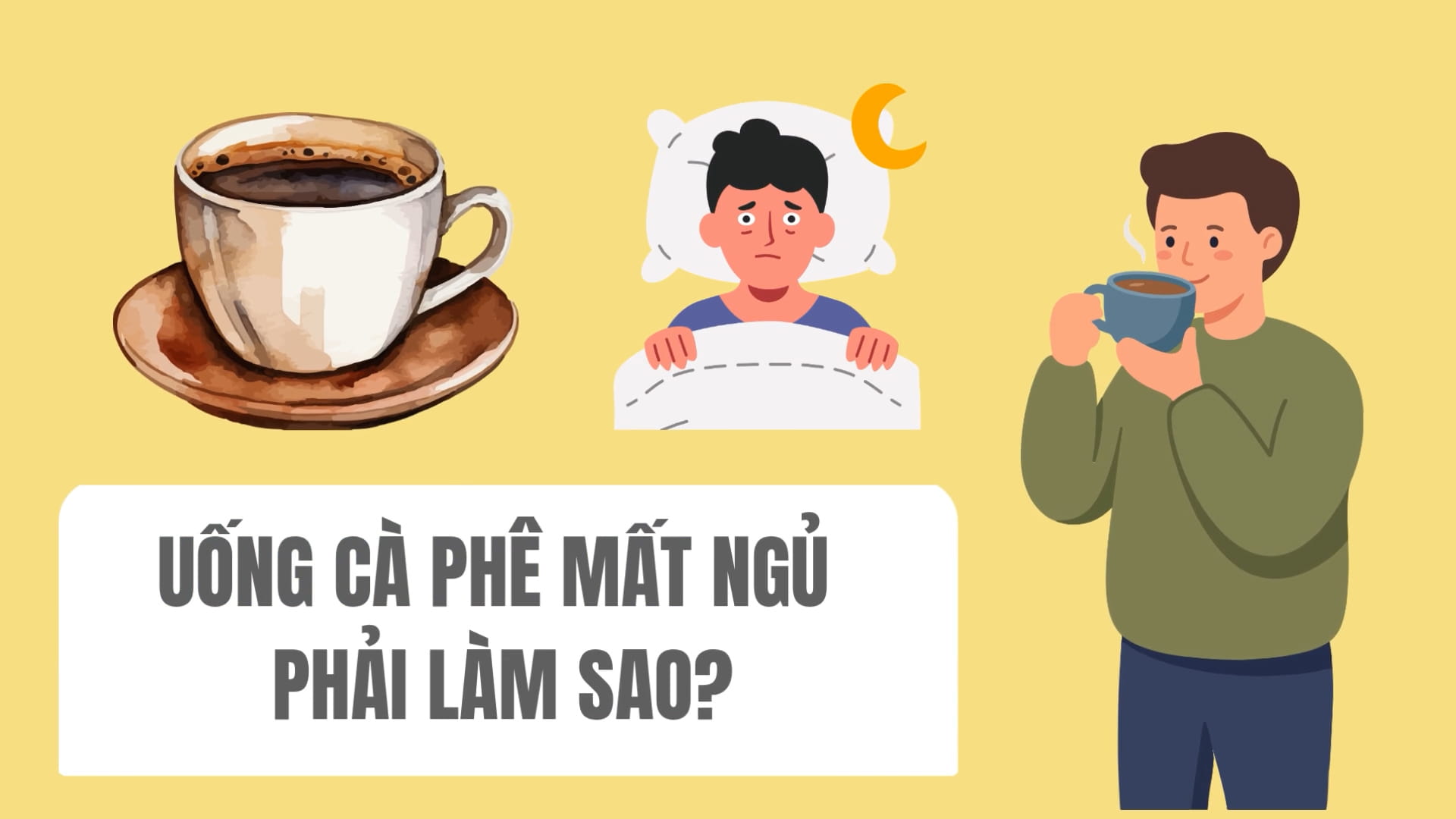 What to do if you drink coffee and lose sleep?