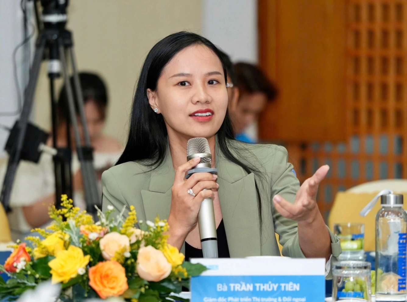 Bà Trần Thủy Tiên - Giám đốc Phát triển Thị trường & Đối ngoại Constant Energy. Ảnh: NVCC 