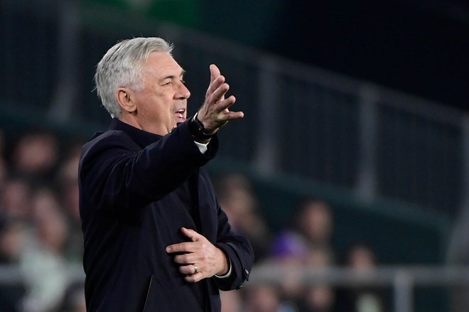 Ancelotti chưa có nhiều thời gian chuẩn bị kỹ lưỡng.  Ảnh: AFP