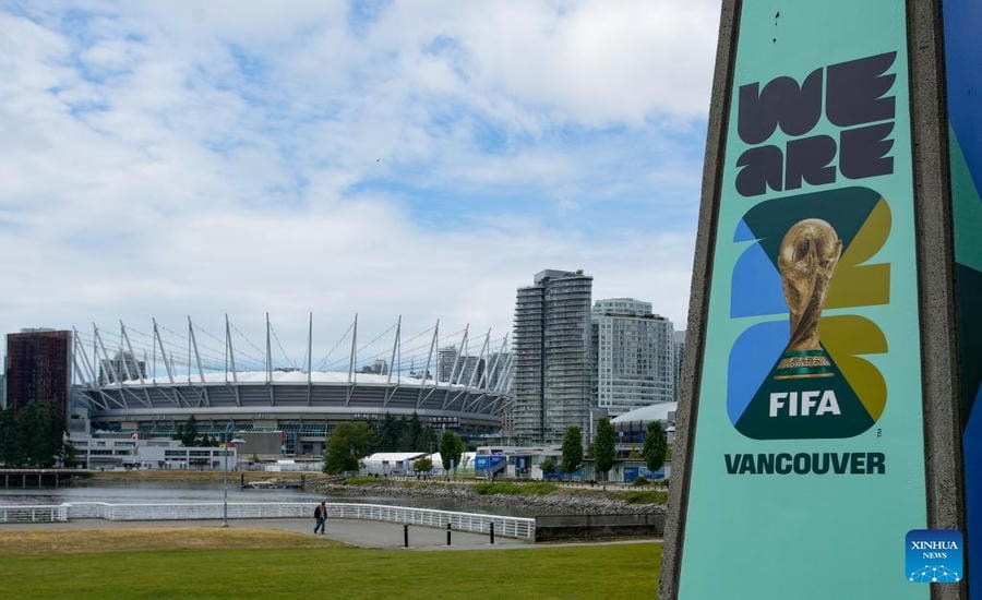 Co-hosting the 2026 World Cup is an opportunity for Canada to increase its reputation. Photo: Xinhua