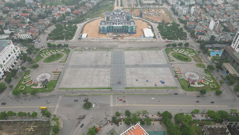 Viet Tri ward is preparing to renovate and upgrade Hung Vuong square. Photo: To Cong