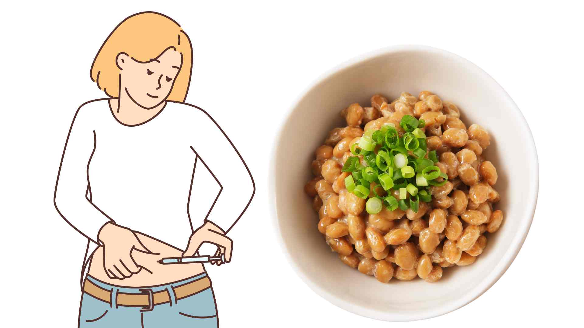 定期的に納豆を食べることは血糖値を安定させるのに役立ちます。グラフィック:ハー・メイ