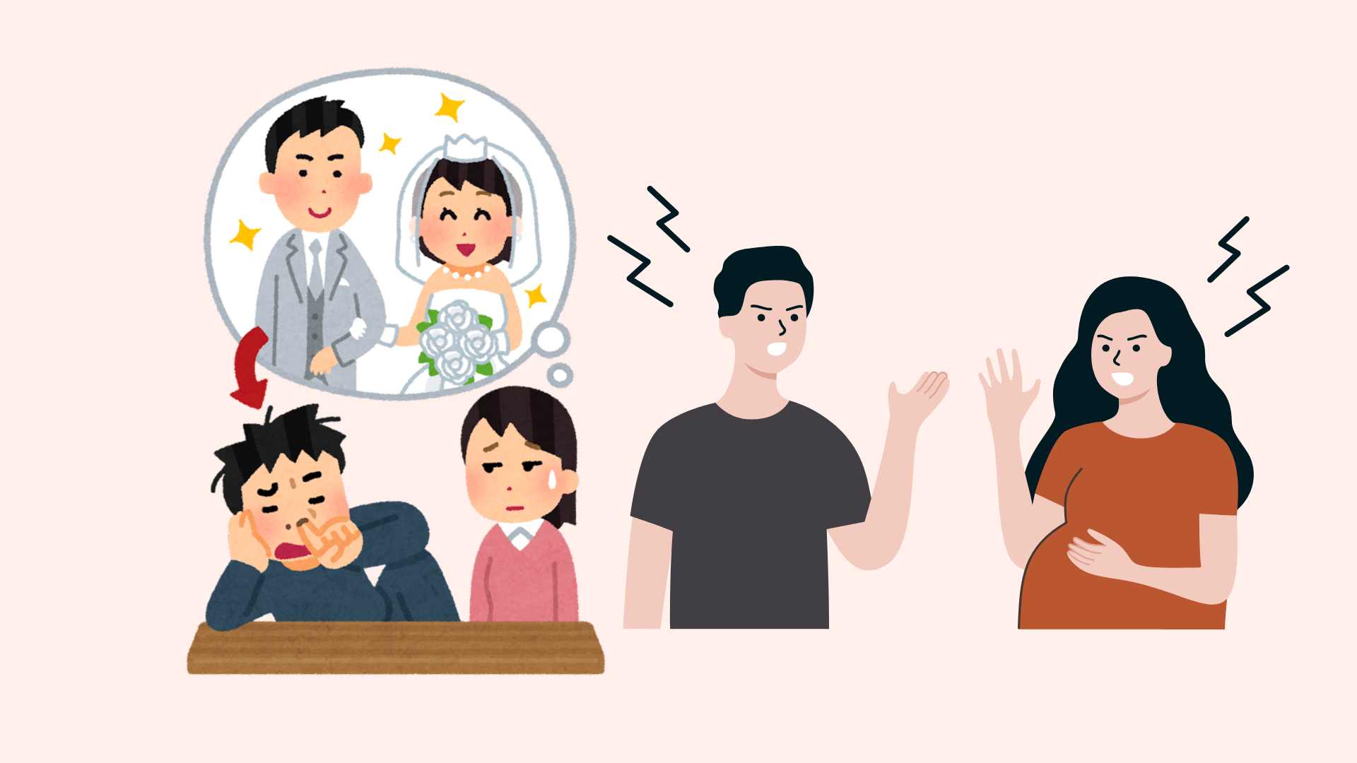 Prolonged communication deadlock will quickly stifle marriage. Graphic photo: Hoang Loc