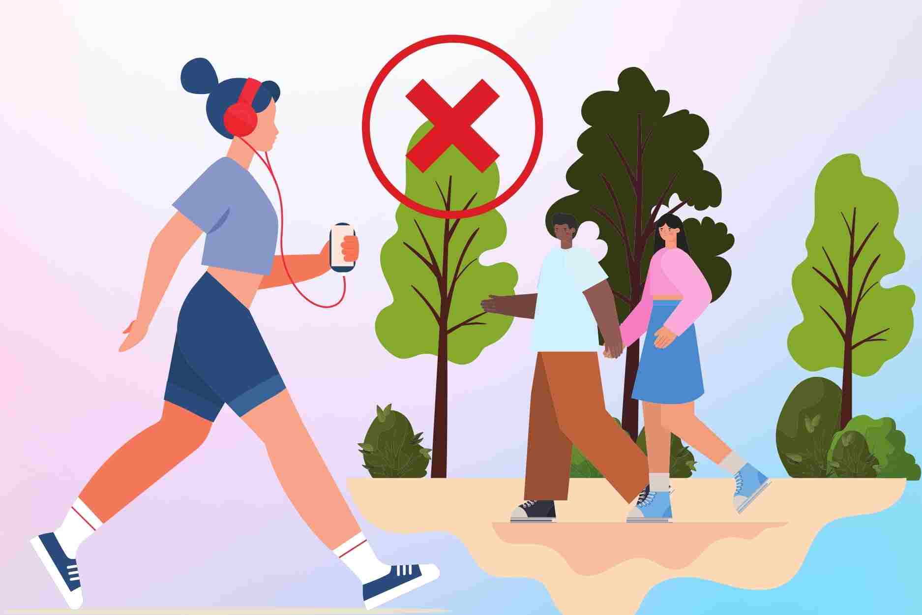 Common mistakes when walking and how to fix them