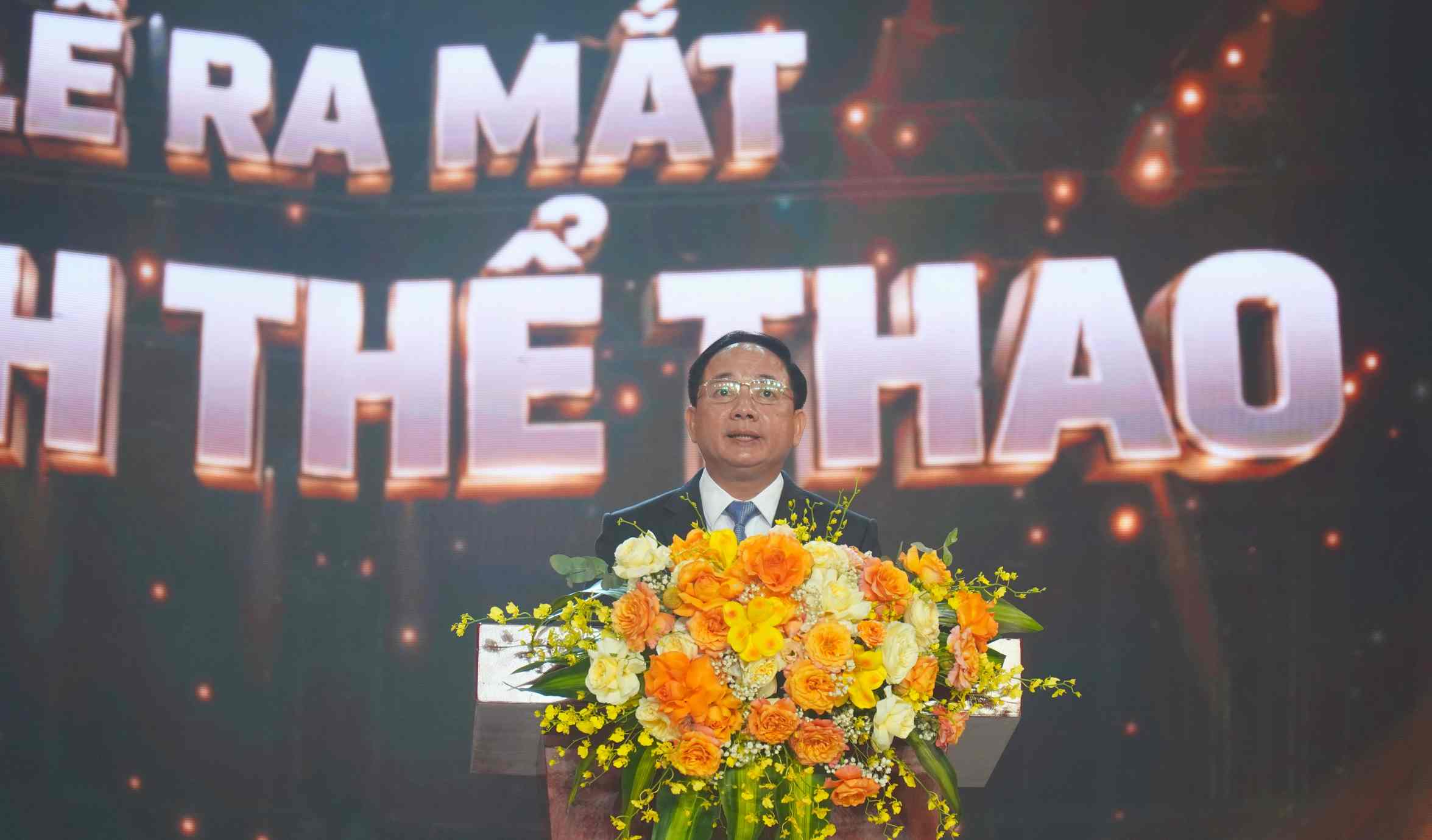 Ông Trịnh Văn Quyết phát biểu tại chương trình. Ảnh: Minh Vũ