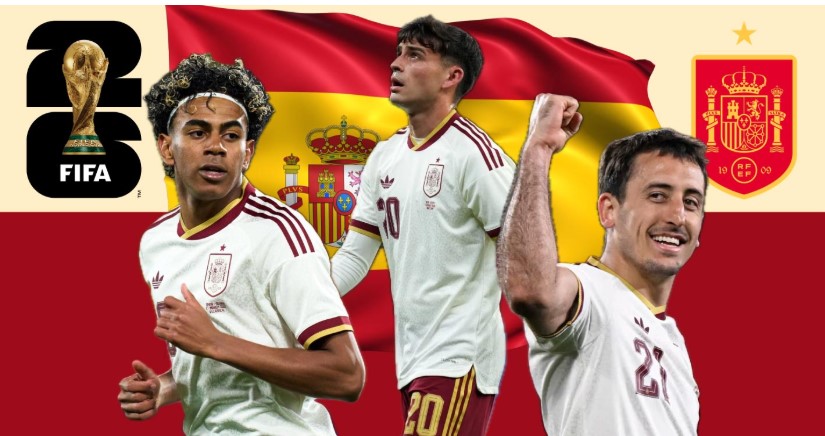 L'équipe d'Espagne est le favori numéro 1 pour le titre de champion du monde 2026 selon les prévisions de l'intelligence artificielle. Photo: Duong Anh