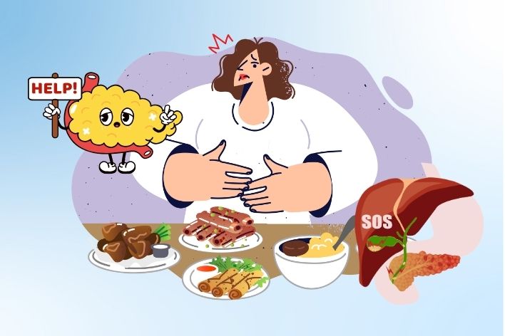 Food groups that can silently affect spleen health