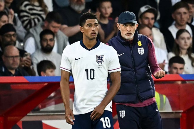 Jude Bellingham is not guaranteed a starting spot by Thomas Tuchel. Photo: AFP