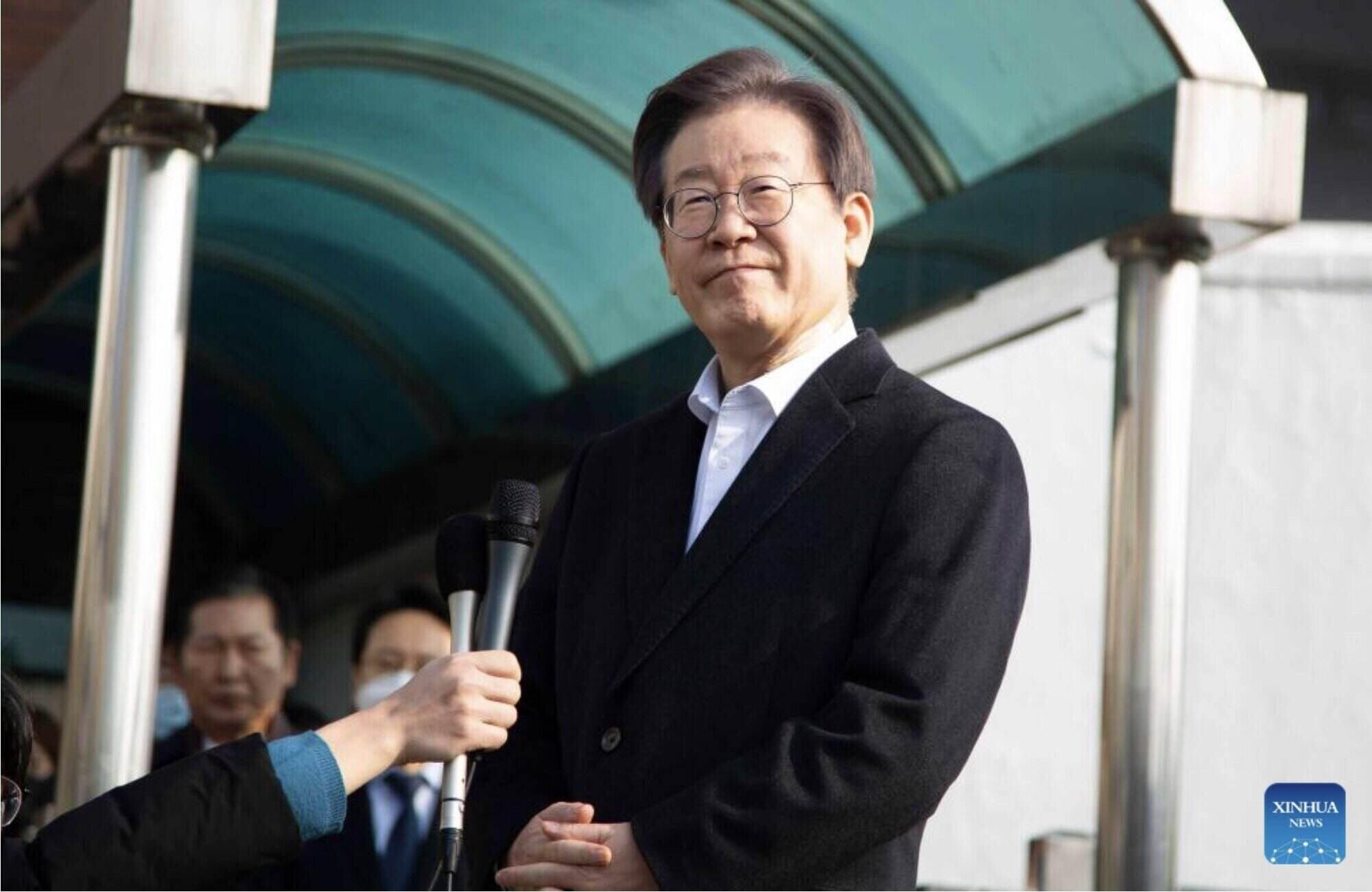 Le président sud-coréen Lee Jae Myung. Photo: Xinhua
