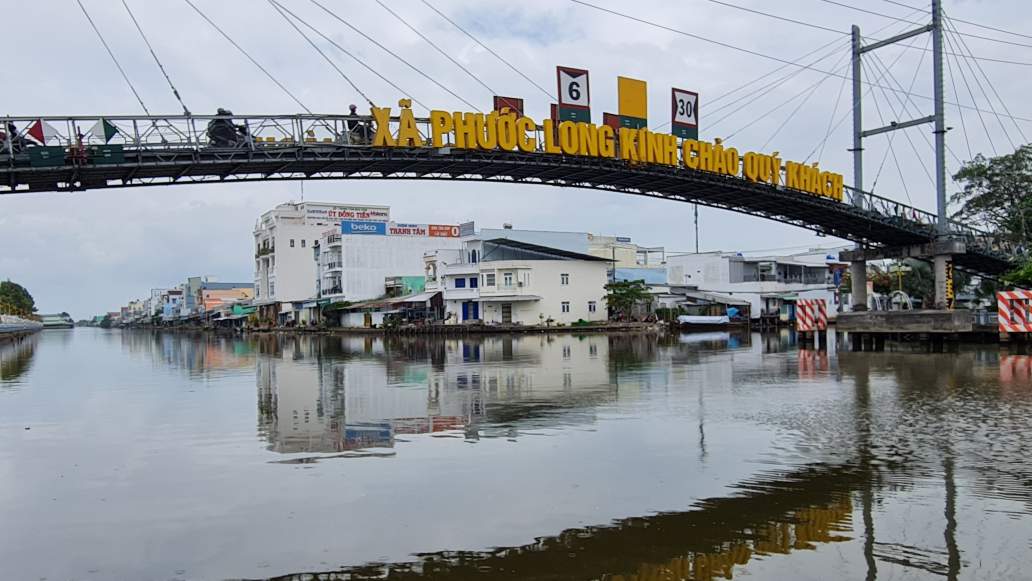 Phuoc Long commune, Ca Mau will become a ward. Photo: Nhat Ho.