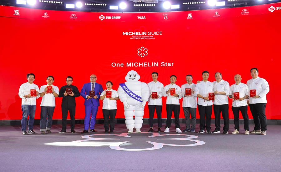 11 restaurants ont reçu 1 étoile Michelin au Vietnam. Photo de : Guide Michelin