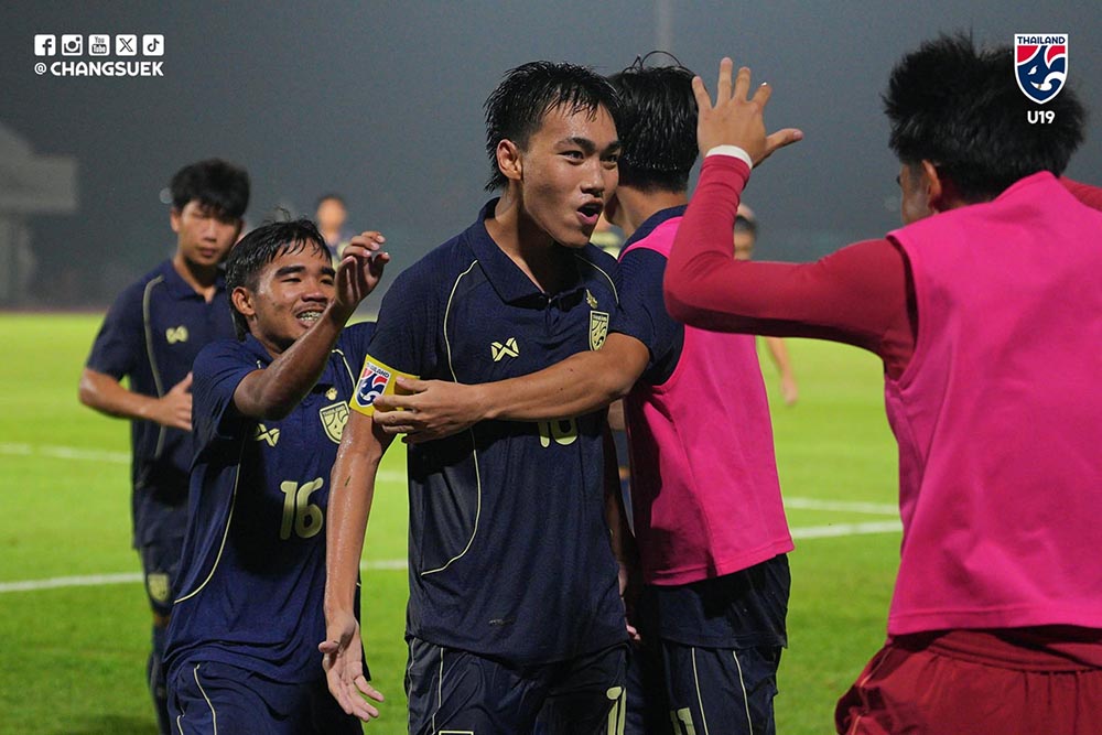 La Thaïlande U19 affronte la Malaisie U19 au Championnat d'Asie du Sud-Est U19 2026. Photo: FAT/FAM