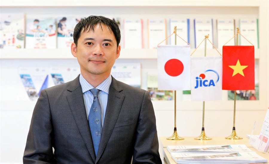 Mr. Shinoda Takanobu - Deputy Chief Representative of the Japan International Cooperation Agency (JICA), Vietnam Office. Photo: JICA