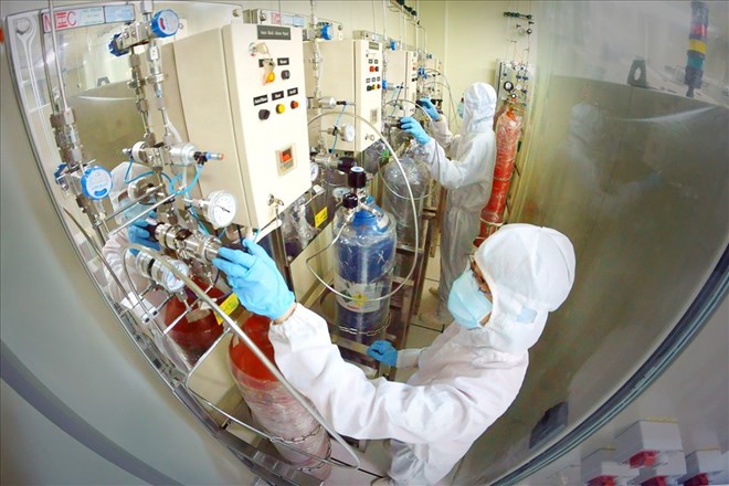 Scientific research at Vietnam National University Ho Chi Minh City. Photo: Duc Loc