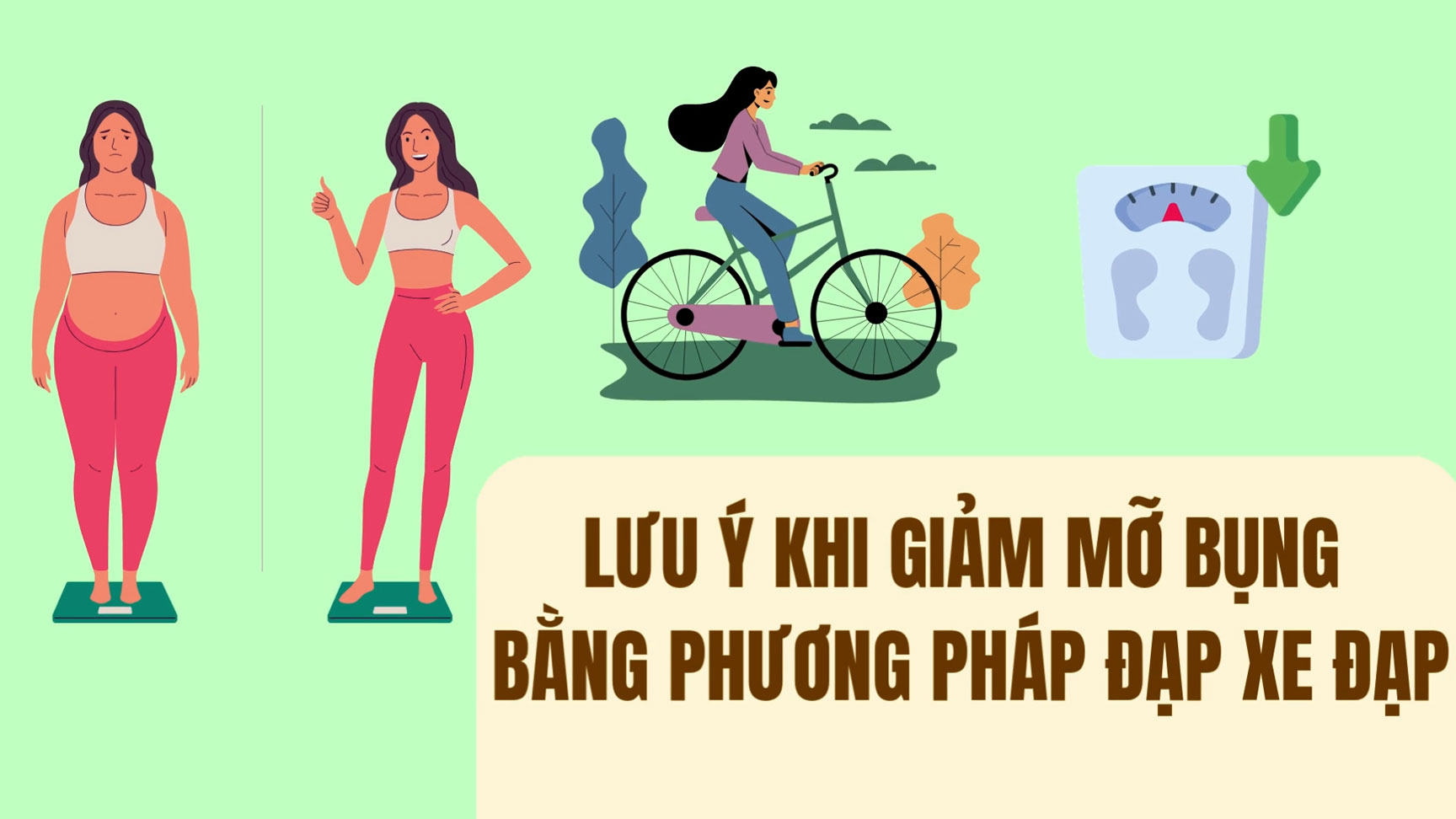 Notes when reducing belly fat by cycling.