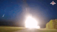 Russian artillery attacks Ukrainian stronghold. Photo: Russian Ministry of Defense