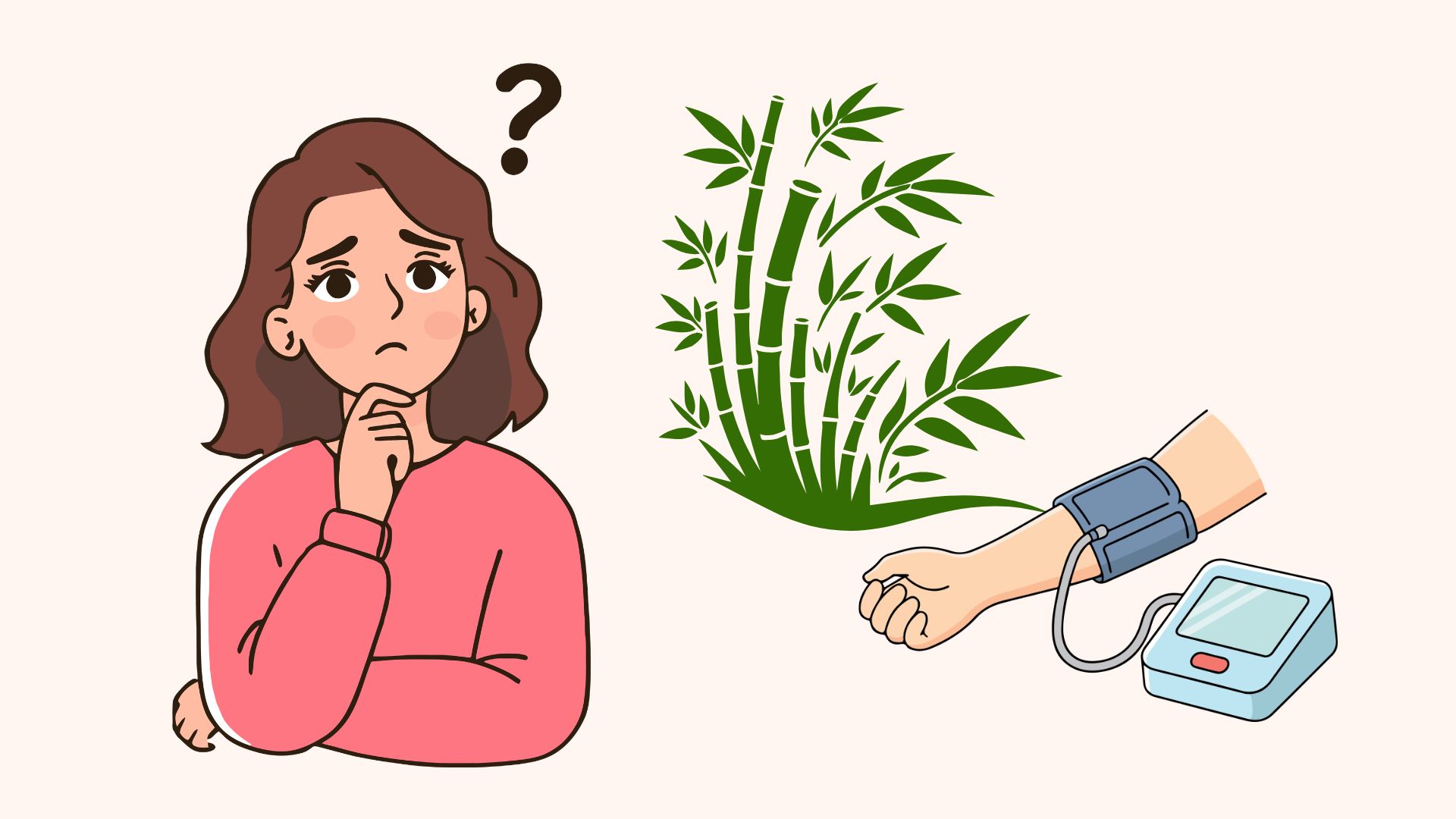 The truth about bamboo leaf water for people with high blood pressure. Graphics: Linh Dan