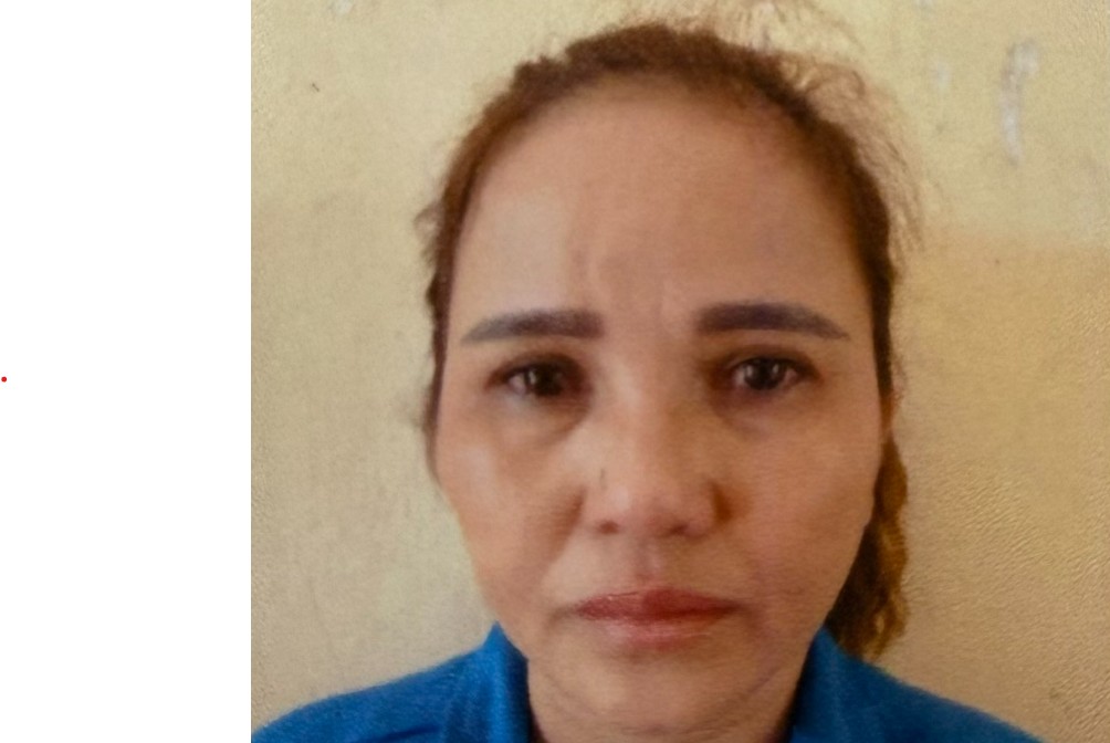 Đối tượng Phạm Thị Lệ Oanh bị khởi tố, xử lý do có liên quan đến vụ án xảy ra tại Văn phòng Đăng ký đất đai tỉnh Đắk Lắk - Chi nhánh Khu vực Tây Hòa. Ảnh: Công an cung cấp