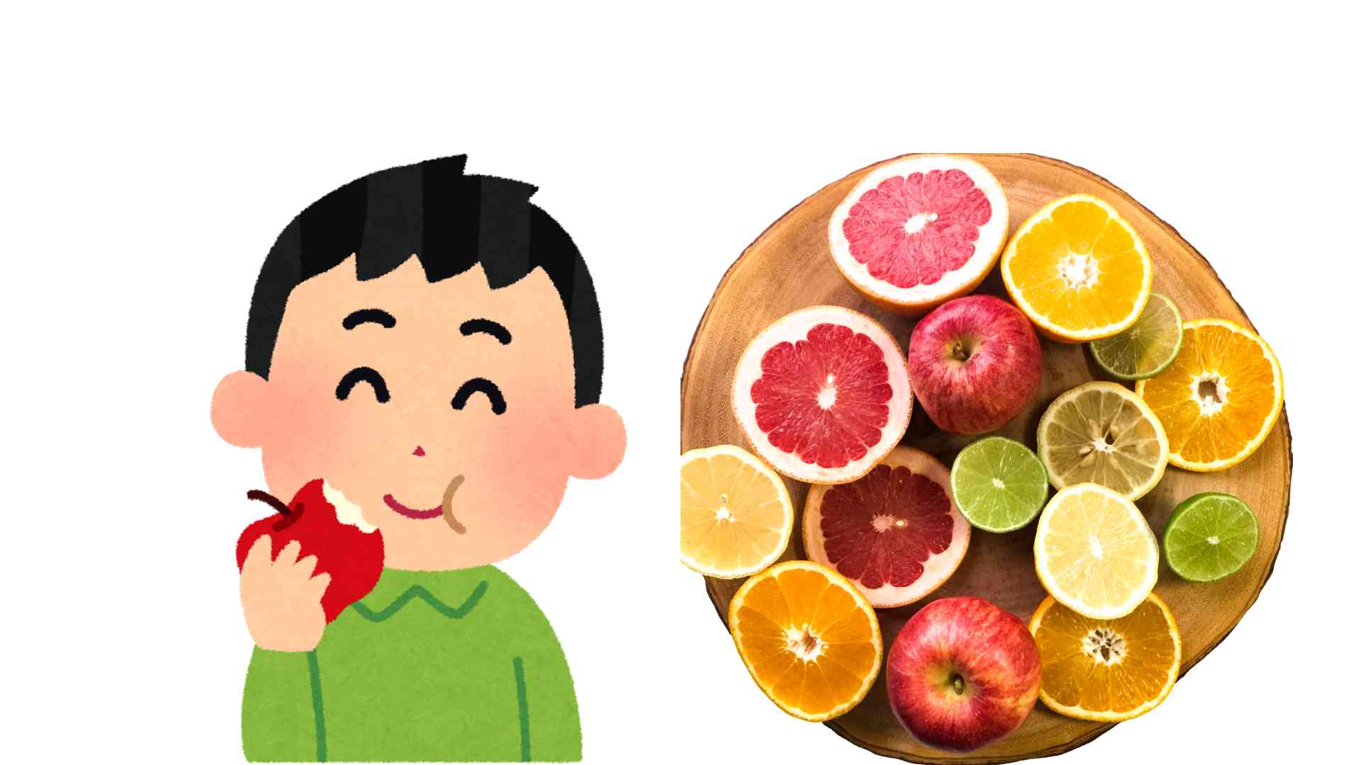 You should choose fruits such as apples, grapefruits... to support digestion, reduce inflammation and reduce belly fat. Graphic photo: Huong Son