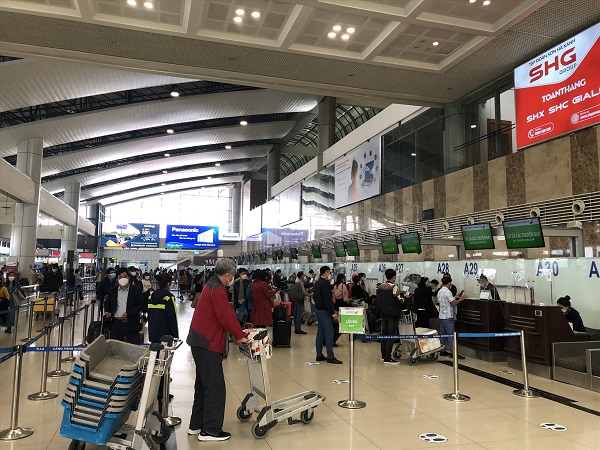 Noi Bai Airport. Photo: Cao Nguyen