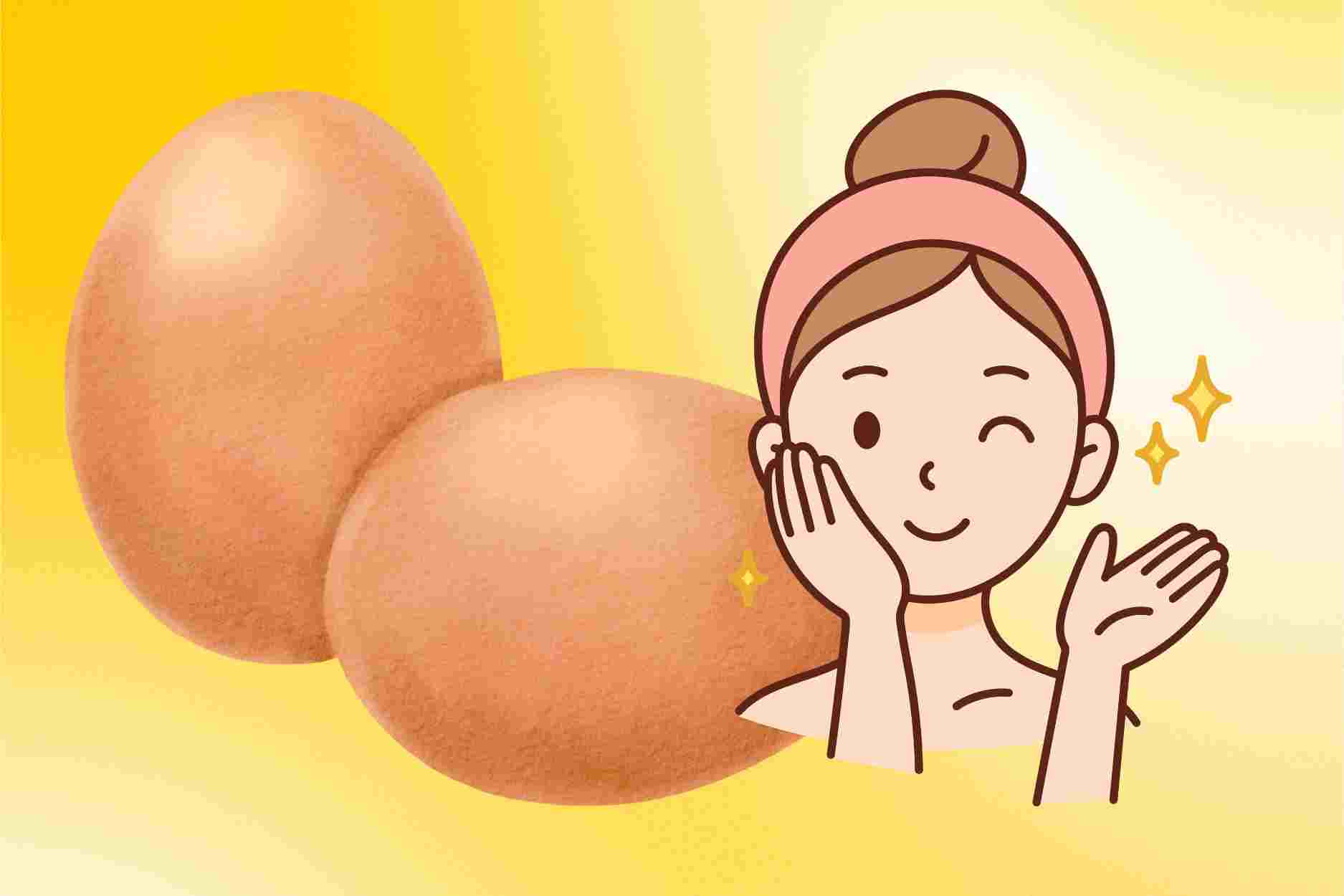 Notes when using chicken eggs for skin care