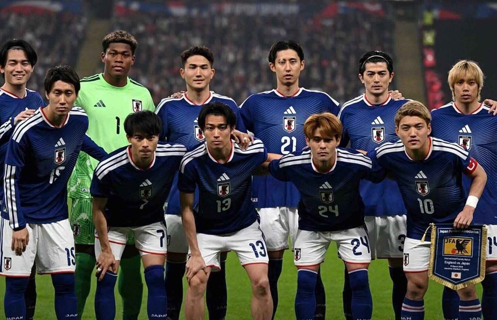 Tại World Cup 2026, tuyển Nhật Bản nằm cùng bảng với tuyển Thụy Điển, Tunisia và Hà Lan. Ảnh: LĐBĐ Nhật Bản
