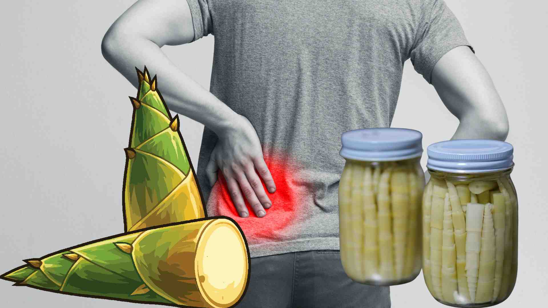 Sour bamboo shoots eaten regularly affect kidney function and water balance in the body. Graphic photo: Huong Son
