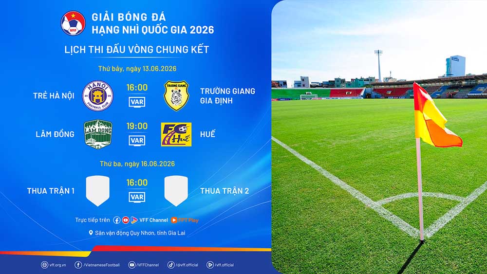 3 matches in the 2026 National Second Division Finals have VAR. Photo: VFF
