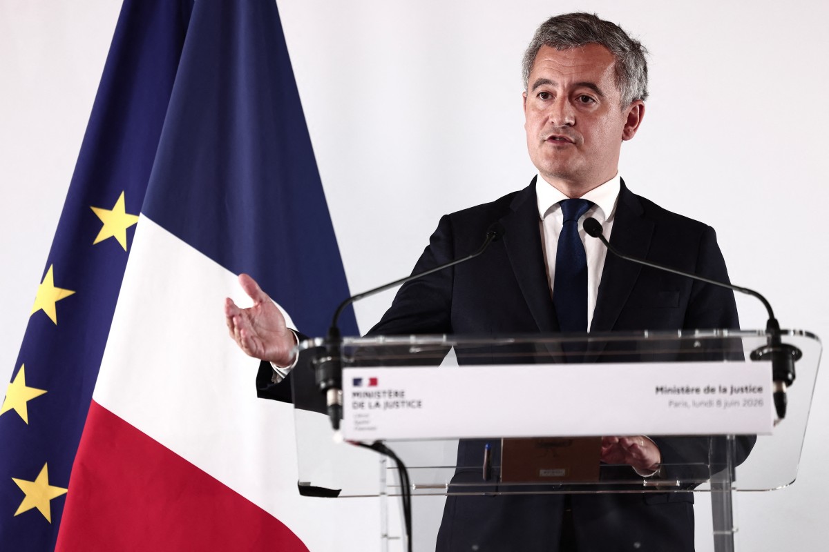 Le ministre français de la Justice, Gerald Darmanin. Photo: AFP