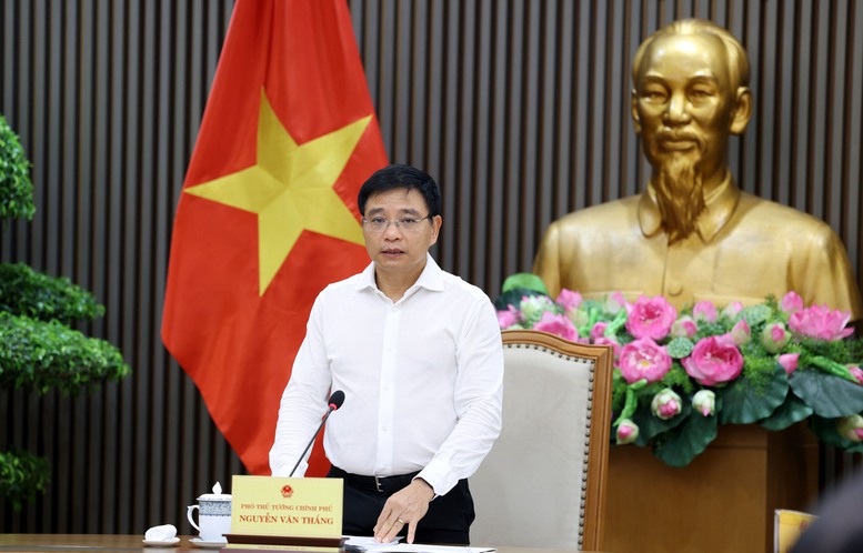 Member of the Party Central Committee, Deputy Prime Minister Nguyen Van Thang. Photo: VGP
