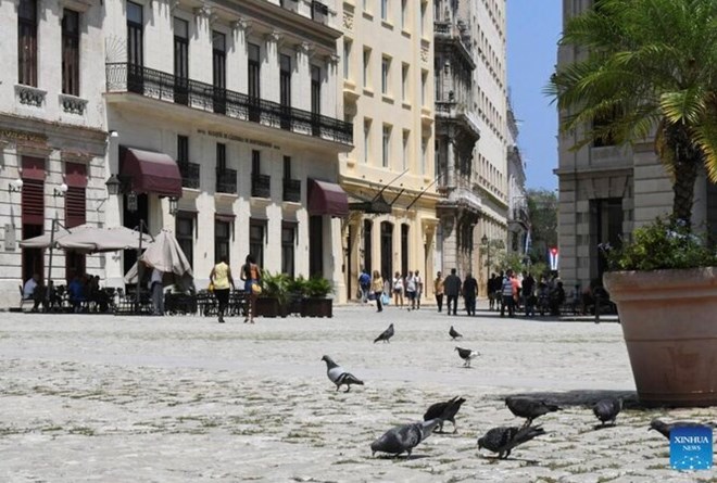 Scène dans la capitale La Havane, Cuba. Photo: Xinhua