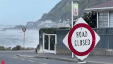 The tsunami up to 11m high and strong winds in New Zealand's capital caused people to evacuate and air traffic to be affected. Photo: AFP
