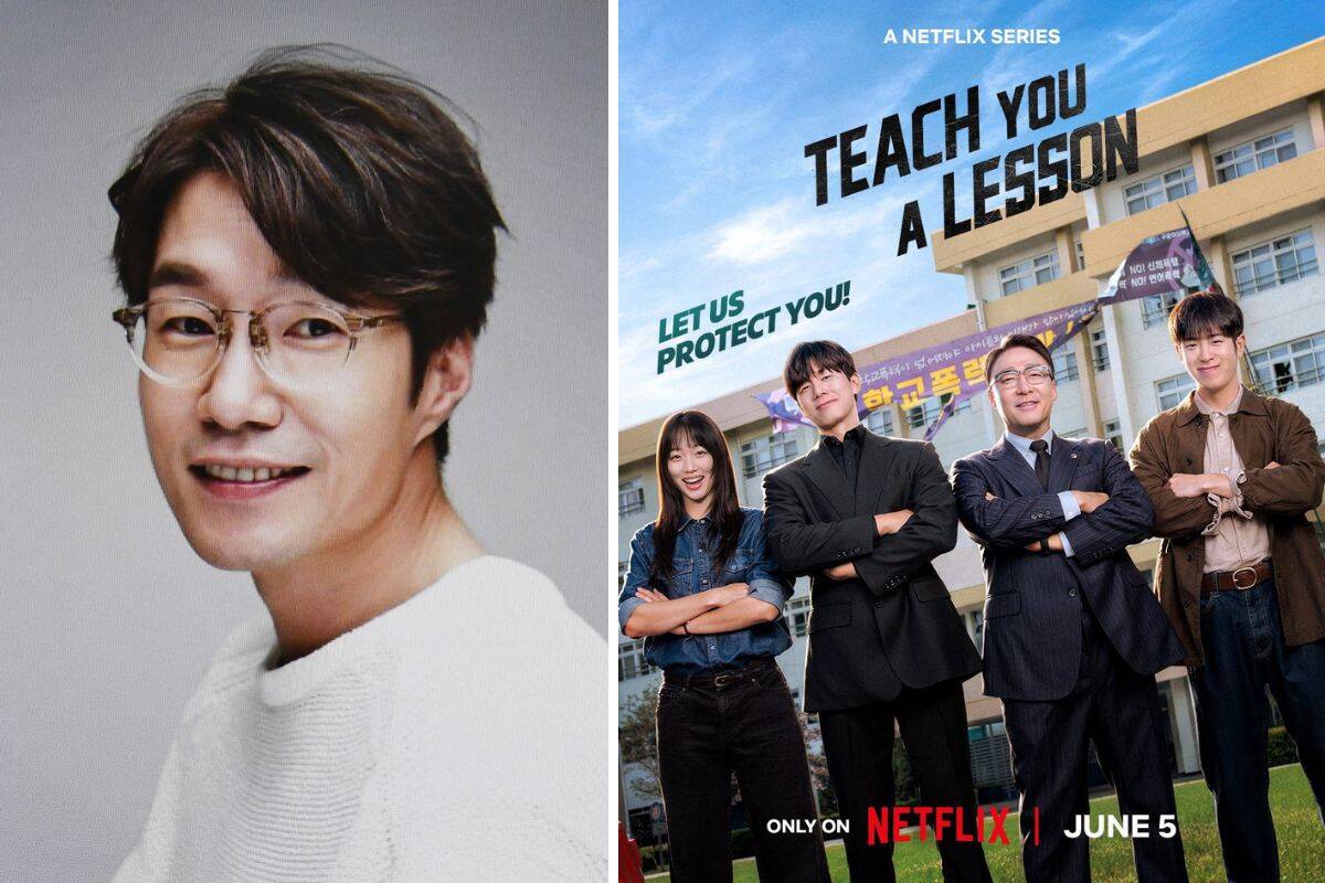 Teach you a lesson" is Song Young Kyu's last work. Photo: Netflix