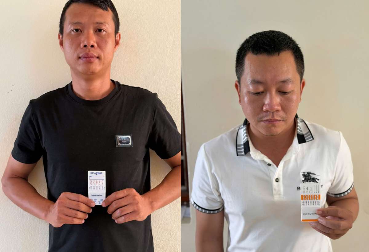 Some subjects related to the case. Photo: Ninh Binh Police