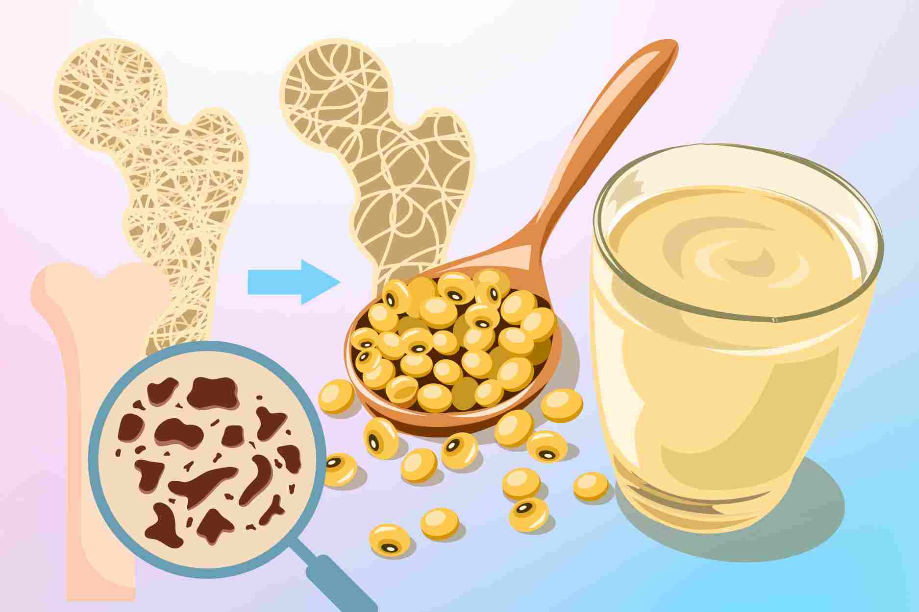 Benefits of soy milk for the elderly in preventing osteoporosis