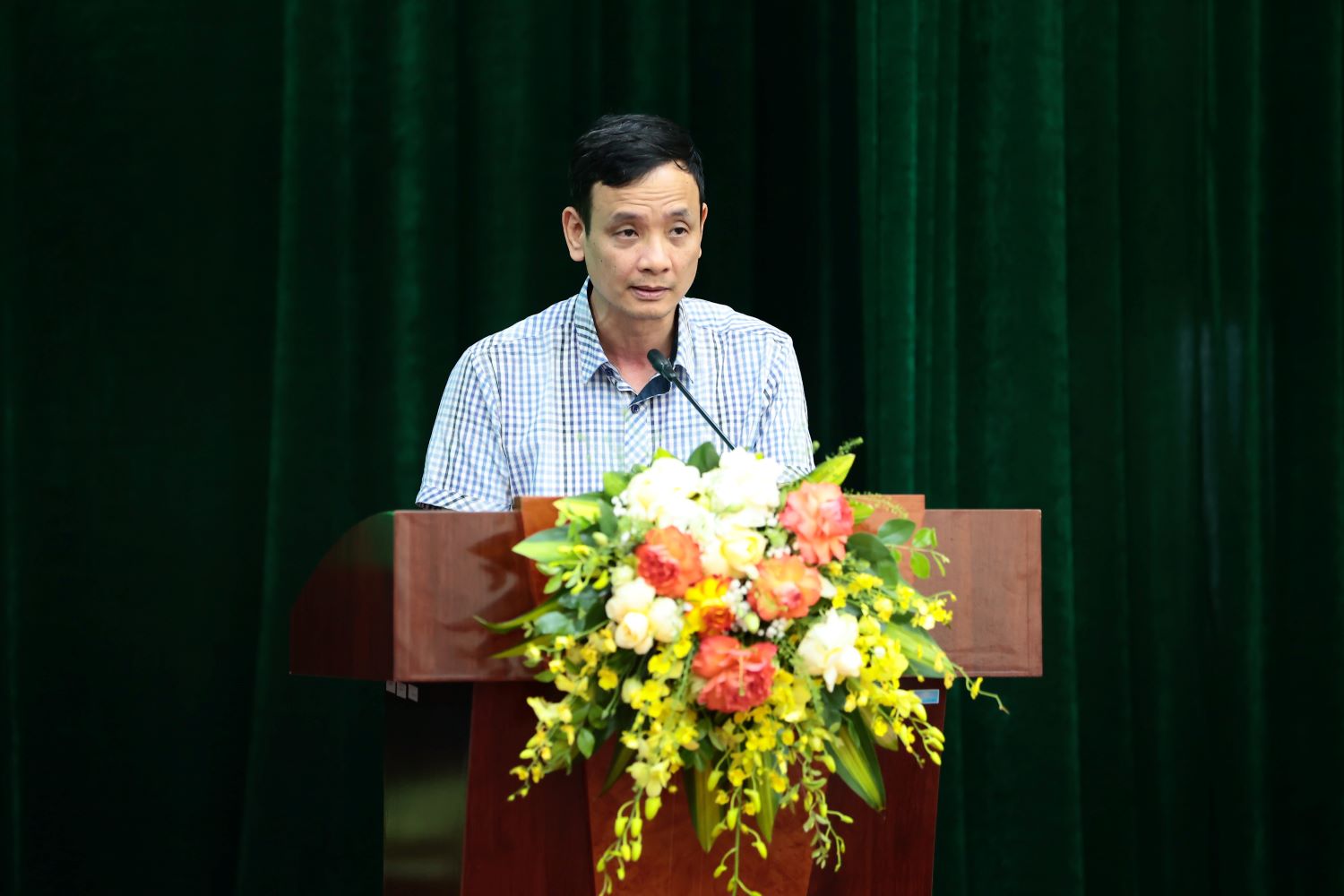 Dr. Nguyễn Xuân Quang - Institut de technologie énergétique, Université polytechnique de Hanoï. Photo: Phan Anh