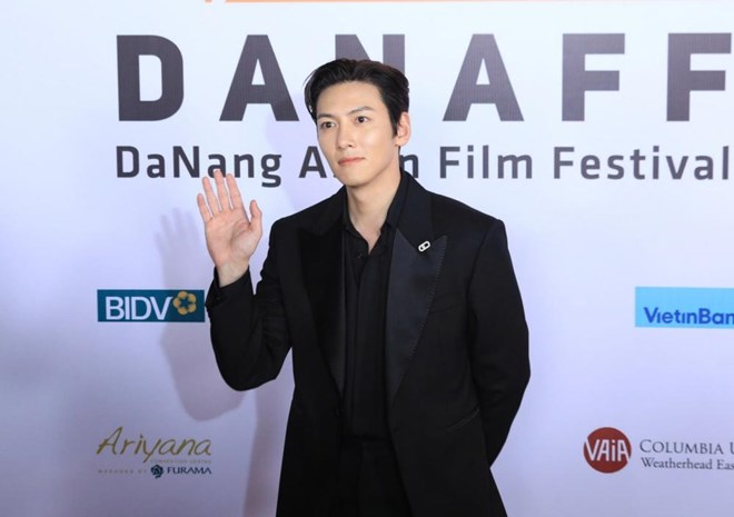 Nam diễn viên Ji Chang Wook xuất hiện tại thảm đỏ Liên hoan phim châu Á Đà Nẵng. Ảnh: Thanh Hằng