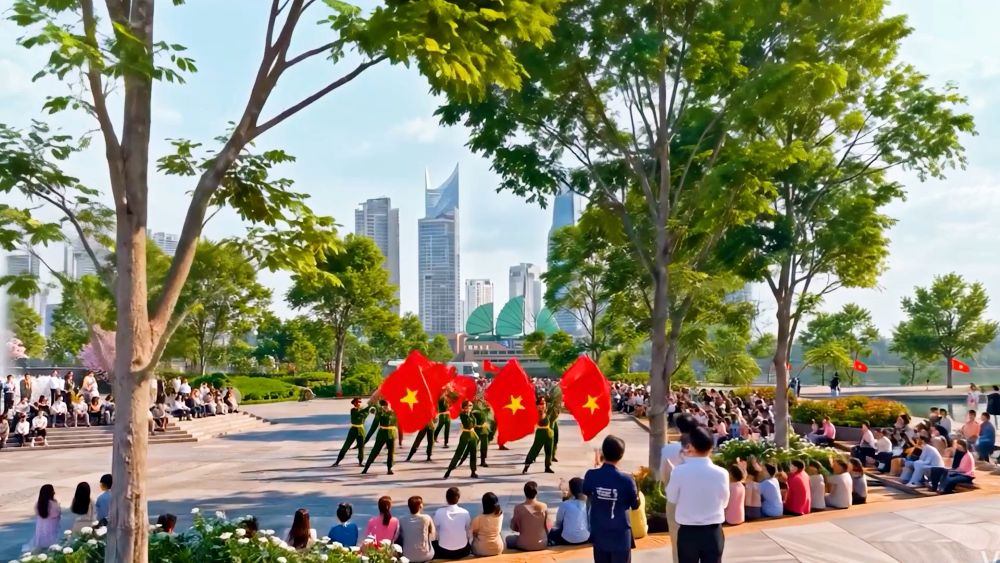 Khu vực này trong tương lai sẽ lột xác thành không gian mở, nơi tổ chức chuỗi sự kiện văn hóa, nghệ thuật sôi động phục vụ người dân. Ảnh: Nhà đầu tư
