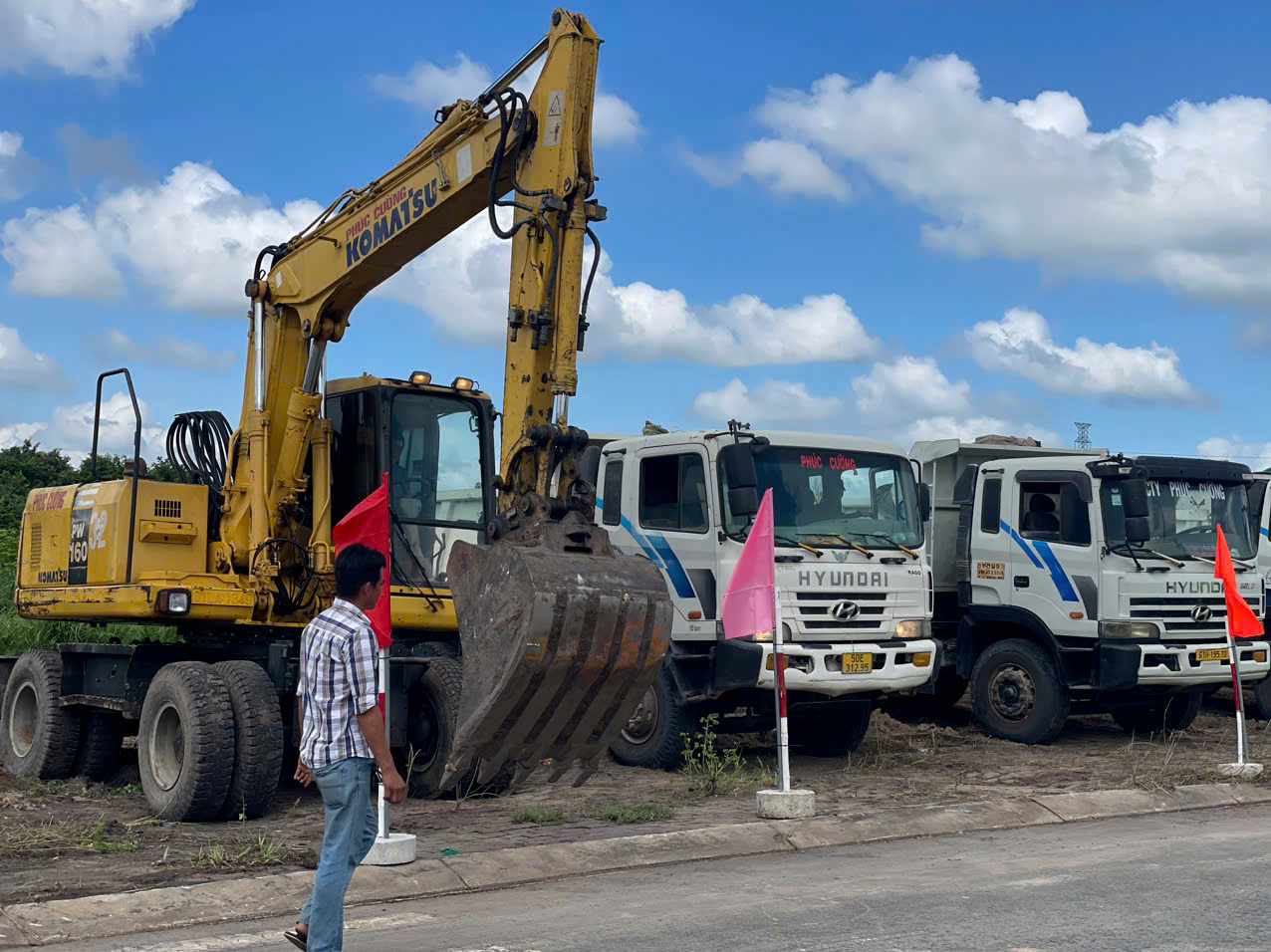 Dự án sẽ cung cấp 2.284 nền đất tái định cư. Ảnh: Đình Trọng