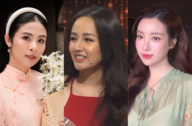 Miss Ngoc Han, Miss Mai Phuong Thuy, Miss Do My Linh. Photo cut from video