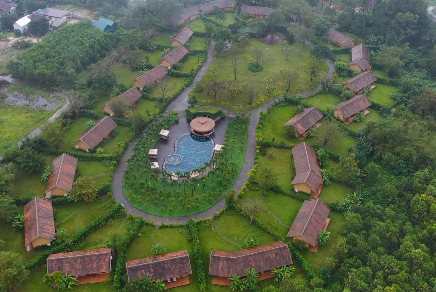 Alba Thanh Tan Mineral Spring Resort - where the drowning incident occurred. Photo: Phuc Dat.