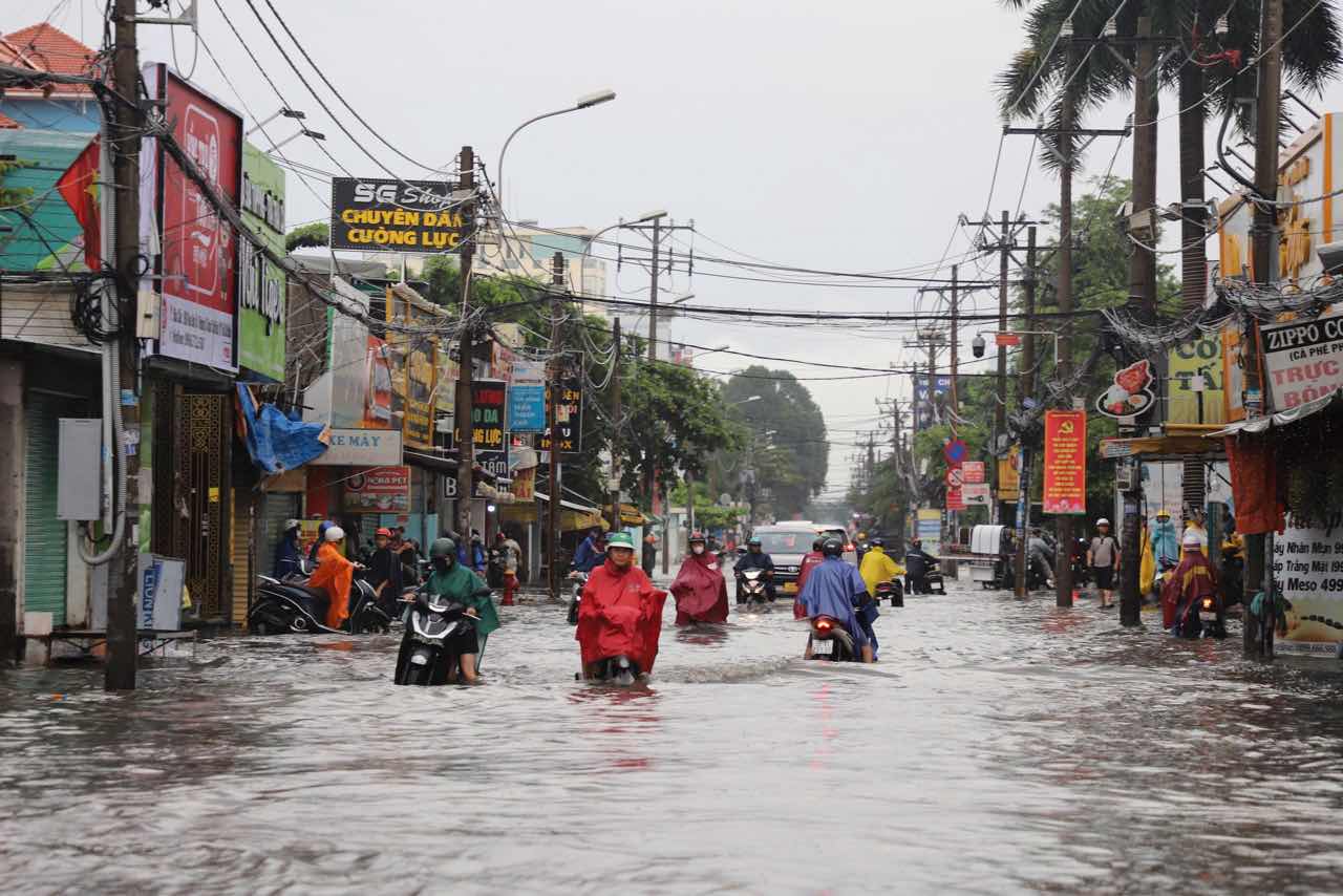 Southern Vietnam enters a new widespread rain spell. Photo: Minh Tam