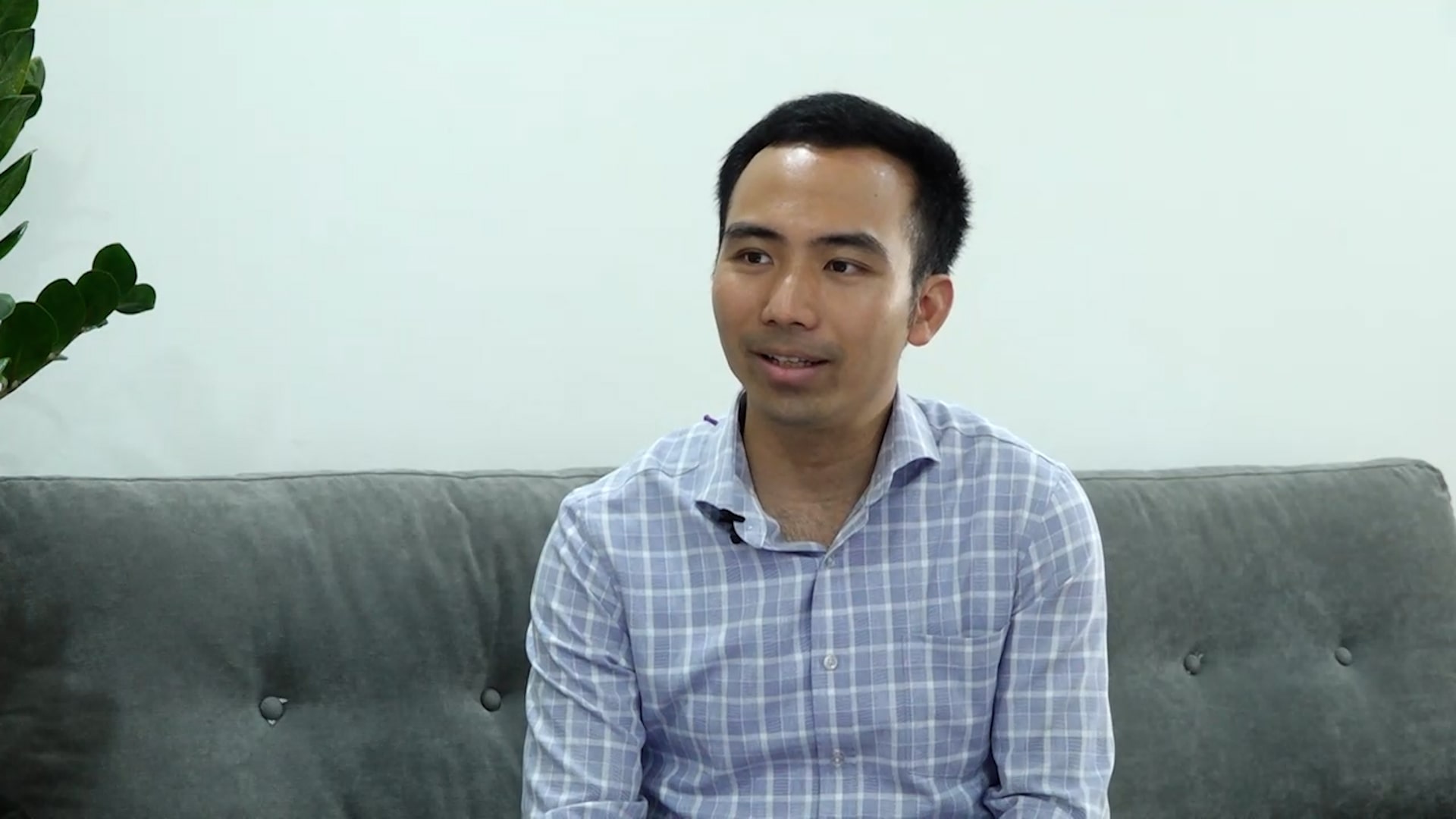 Psychologist Mai Viet Duc - Nhan Hoa Viet Psychological Counseling and Therapy Center. Photo: Huyen Trang