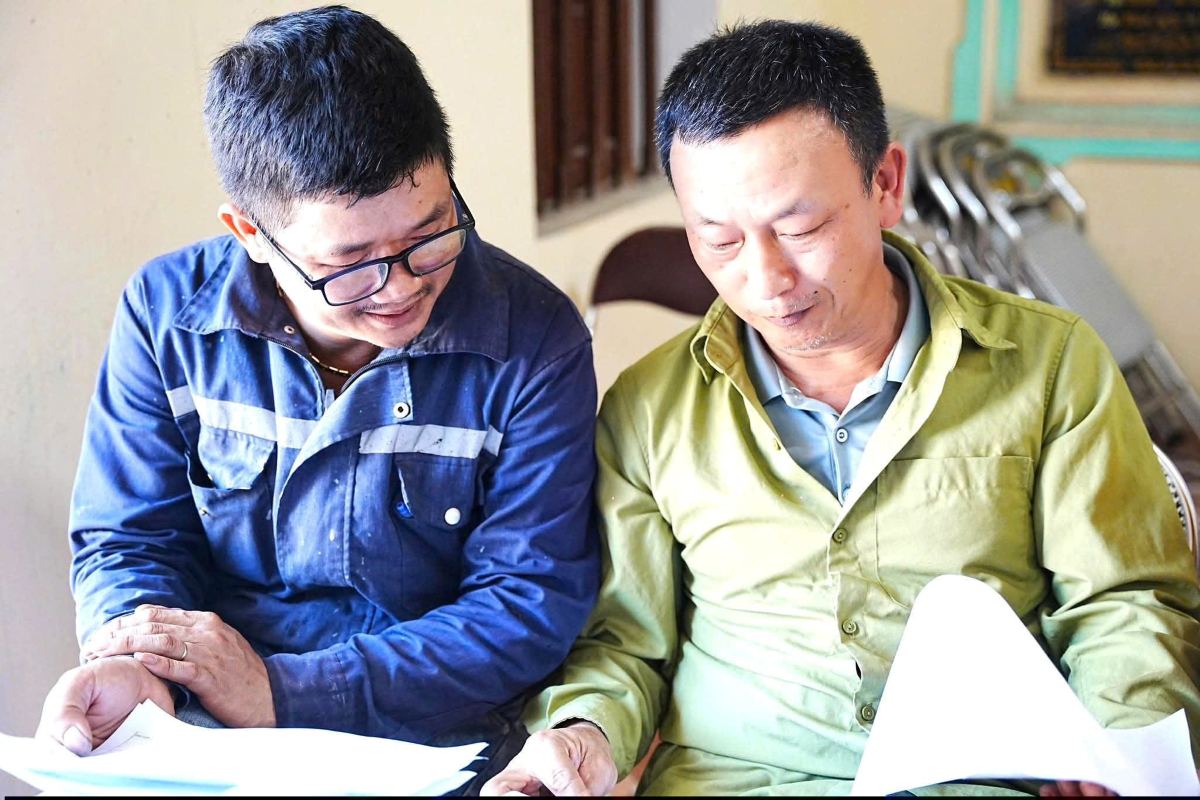 Lac Phuong commune publicly announces compensation and site clearance support plan for the project. Photo: Lac Phuong commune e-Portal, Hai Phong City