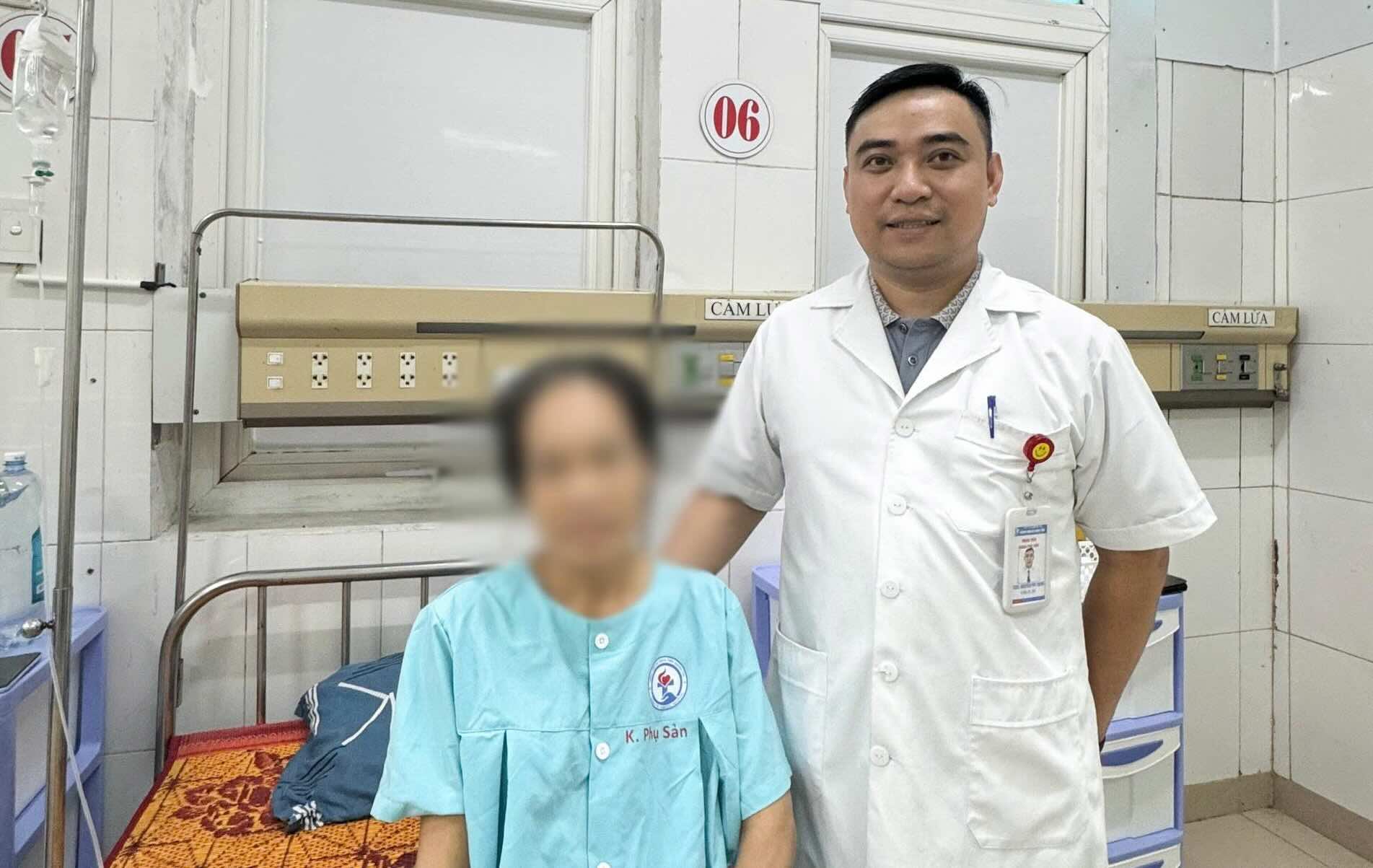 Hiện trước khỏe của bệnh nhân đang dần ổn định. Ảnh: Bệnh viện Đa khoa Quảng Trị