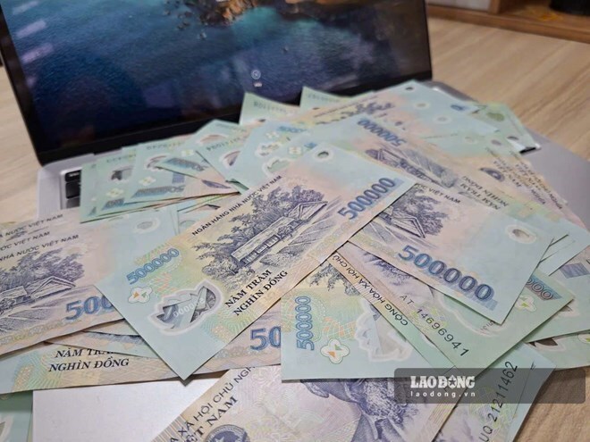 Bac A Bank's highest interest rate for deposits under 1 billion VND is currently 6.9%/year. Photo: Thach Lam