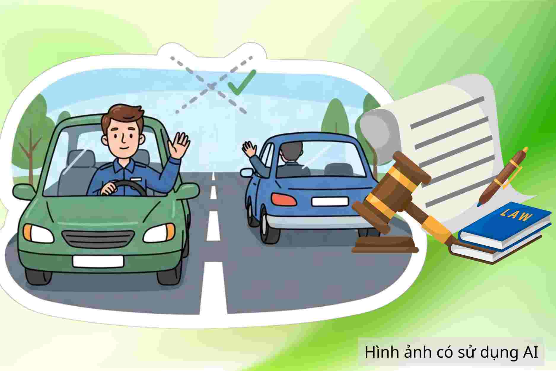 Avoiding vehicles going against traffic, drivers need to clearly understand this regulation