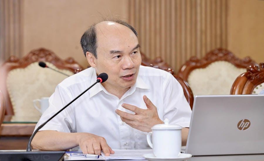 GS.TSKH Đỗ Đức Thái, Giảng viên cao cấp, Trường Đại học Sư phạm Hà Nội. Ảnh: Nguyễn Mạnh