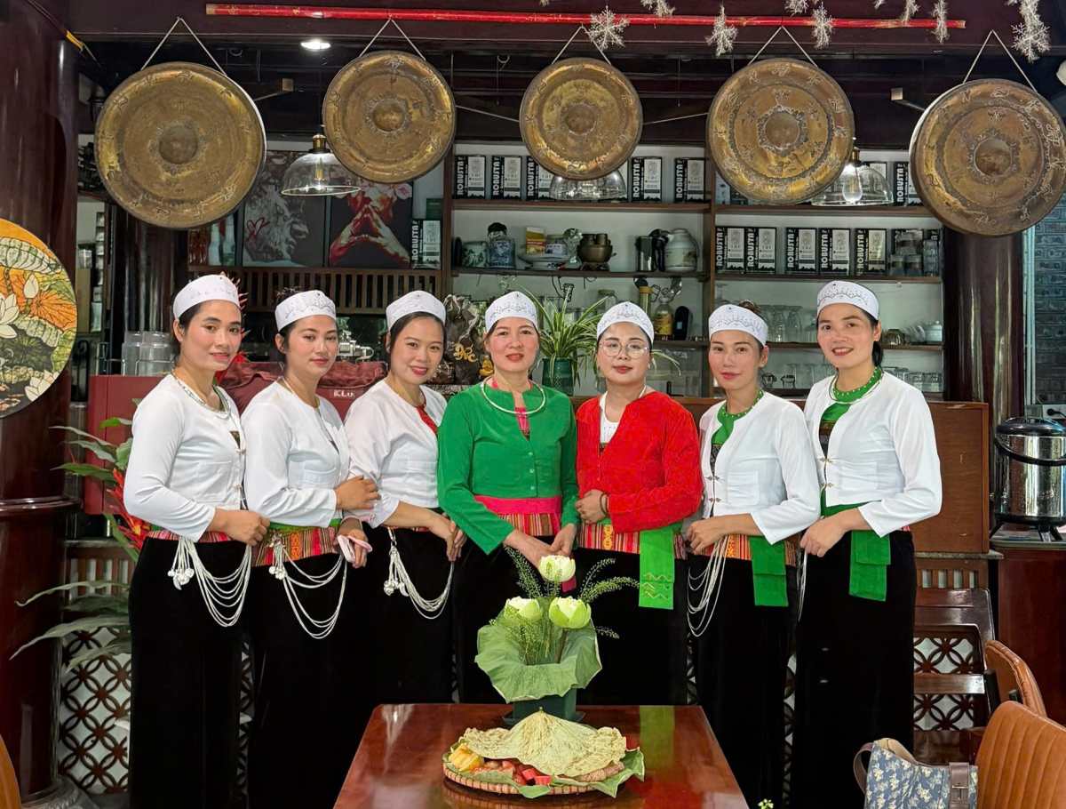 Địa phương định hướng phát triển du lịch cộng đồng gắn với giữ gìn bản sắc văn hóa Mường. Ảnh: Ban Tổ chức
