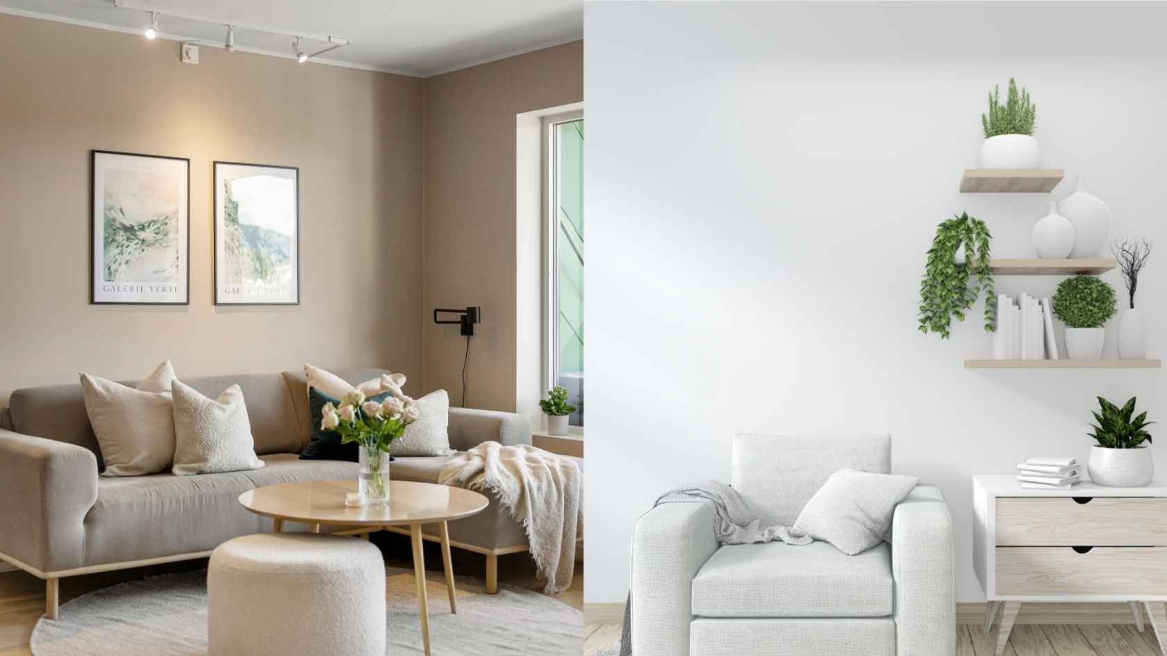 Harmonious color coordination and decorative accents make the living room more beautiful and modern. Graphics: Ha May/Source Canva